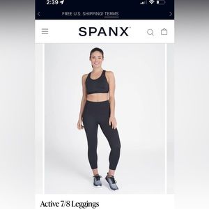 Spanx  7/8 Leggings